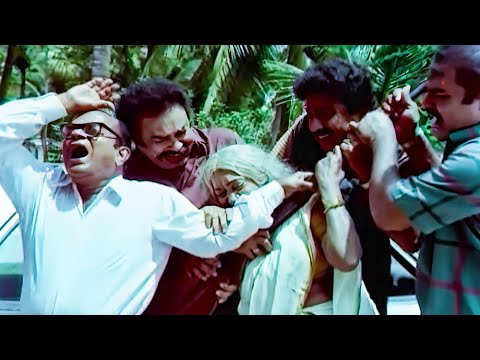 "അമ്മ എന്താ ഈ കാണിക്കുന്നേ കടി വിട് കടി വിടാൻ അമ്മെ  | Godfather | Philomina | N.N Pillai | Siddique