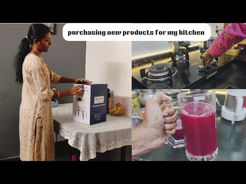 Purchasing New Products for my Kitchen💕| Starting Work Routine at 7.00AM #home #vlog #tamil #brownie