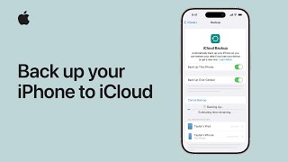 How to back up your iPhone to iCloud | Apple Support