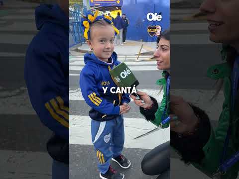 🔵🟡 AZUL, LA HINCHA DE BOCA MÁS TIERNA DEL MUNDO, CON OLÉ 🥰