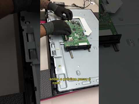 Conserto na tv monitor lg parte 1