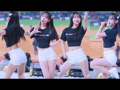 [4K] 기립근 미쳤네ㄷㄷ 정희정 치어리더 직캠 Jeong Hee-Jeong cheerleader KT위즈 250511