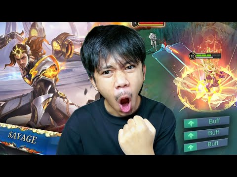 COBAIN LAPU LAPU BUFF SEMAKIT KUAT DAN BERURAT AUTO SAVAGE GAMING - Mobile legends