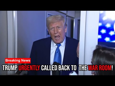 Trump gives CRITICAL Updates on Israel and Iran as He is URGENTLY Called to the Situation Room!