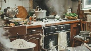 ملكت من الدنيا ما يكفيني و استغنيت عن حياتي القديمة البالية#kitchen #asmr 