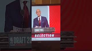 The Rockets pick Reed Sheppard with the 3rd overall pick in the NBA Draft! #nbadraft #2024 #shorts