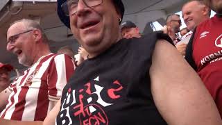 Bei der Verkündung der Entscheidung des VAR beim Spiel FCN gegen Dresden hörten manche Wunderliches.