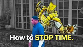 How To Stop Time In GTA 5 - DarkViperAU