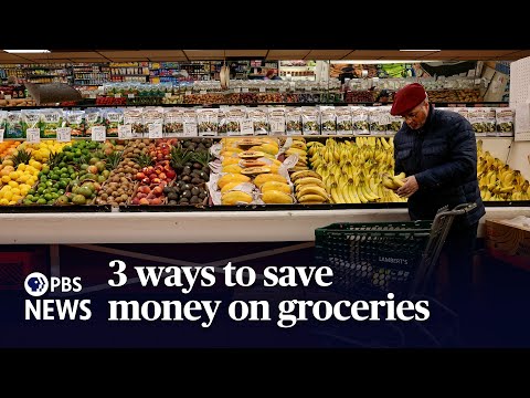 YouTube video thumbnail: 3 Ways to Save Money on Groceries