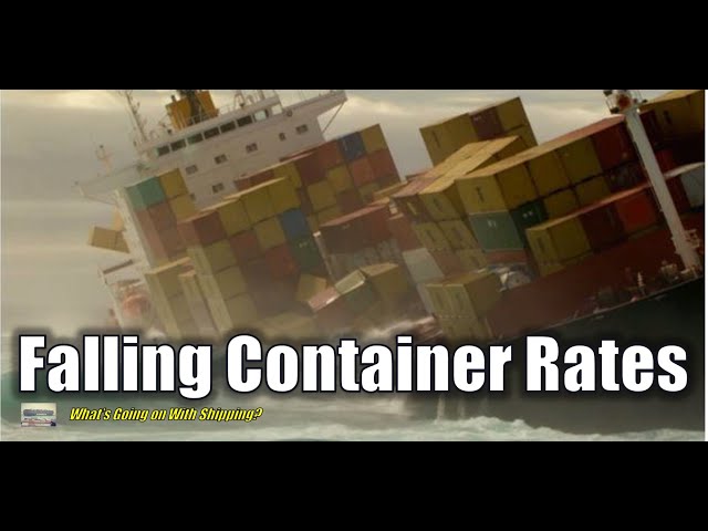 Falling Container Ship Rates | Long-Term vs Spot-Rates 