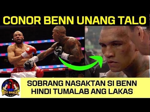 BREAKING: Conor Benn Talo Kay Eubank, Sobrang Nasaktan Si Conor Benn Dahil Sa Unang Talo