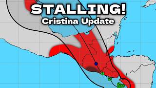 Cristina Stalling Near Guatemala and El Salvador - Tropical Update