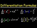 Calculus Derivatives and Rules