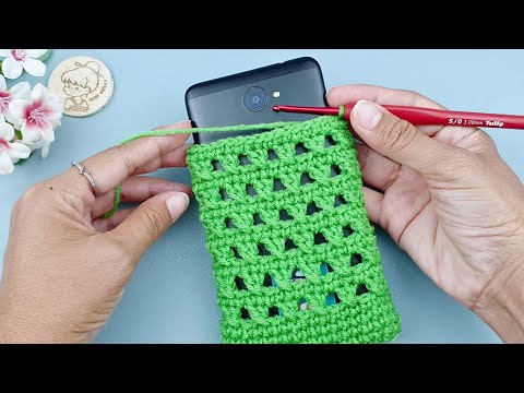 Easy Crochet Phone Bag for Beginners | ViVi Berry DIY