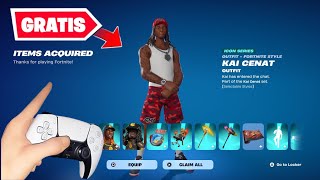 ¡RÁPIDO! COMO CONSEGUIR la SKIN GRATIS de KAI CENAT en Fortnite 🎁🔥