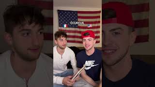 American Accent Challenge 🇫🇷🇺🇸