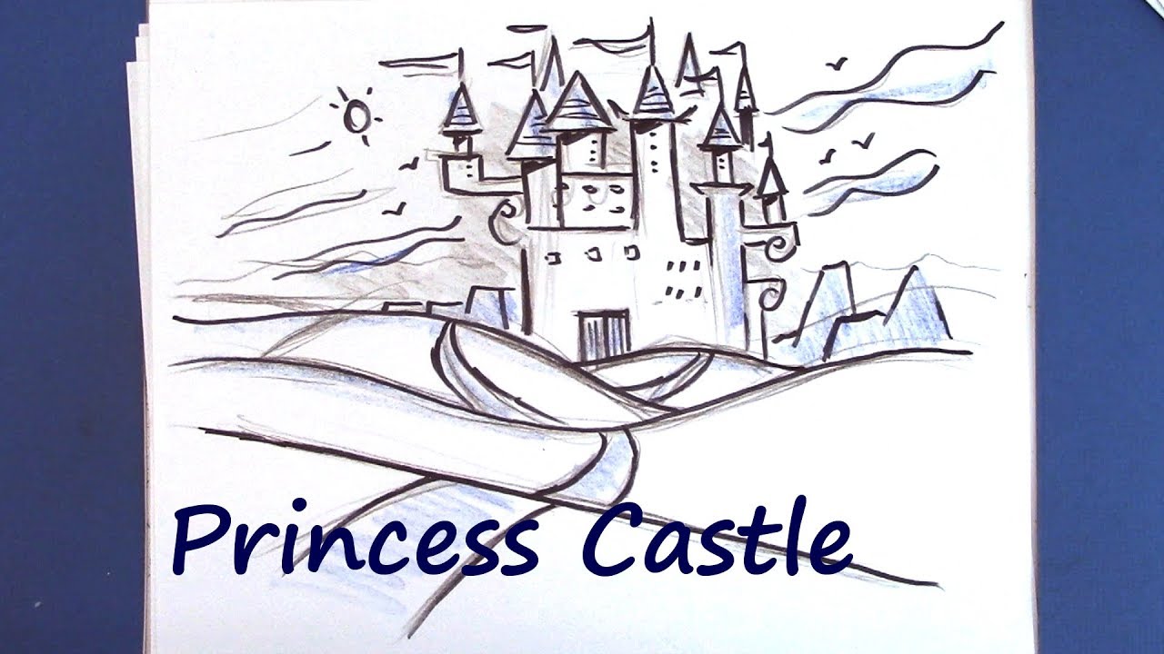 How to Draw a Storybook Castle - For Beginners - Christopher Hart