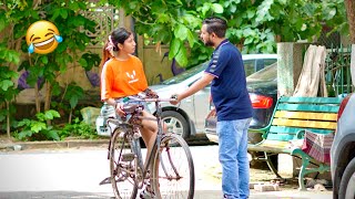 Ladki Ko Ghumaya Cycle Par | Khurafati Rahul