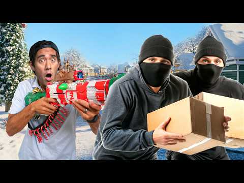 Zach King ✨Magic✨ vs Porch Pirates (Feat. @MarkRober  + Wayne Brady)