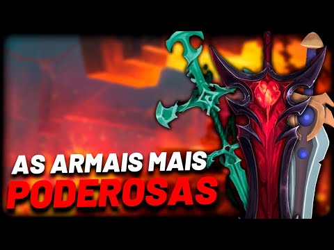 AS PRINCIPAIS ARMAS LENDÁRIAS DO LEAGUE OF LEGENDS