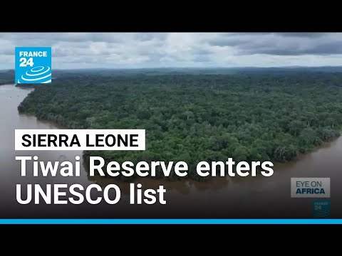 YouTube video thumbnail: Sierra Leone’s Tiwai Reserve Joins UNESCO World Heritage List 