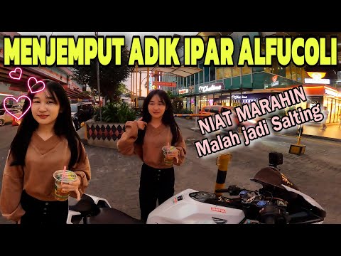 MENJEMPUT ADIK IPAR CANTIK JADI SALTING, DI KIRA DI JEMPUT PACAR SAMA TEMENYA.AWALNY MAU MARAH