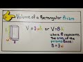 Volume and Properties of Rectangular Prisms