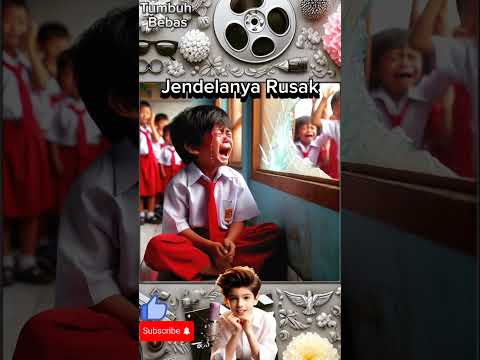 Nangis! Peralatan anak sekolah banyak yang rusak, akhirnya kok gitu