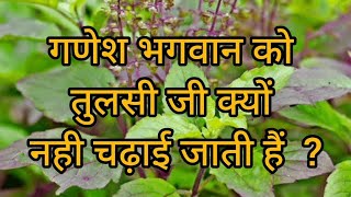 📌भगवान गणेश के पूजन में क्या नही चढ़ाया जाता ?#viralvideo