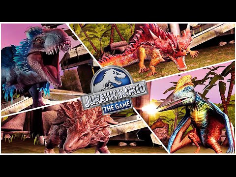 JurassicWorld:TheGameEP557จัดสี่ธาตุตบเอไอแบบตึงๆ