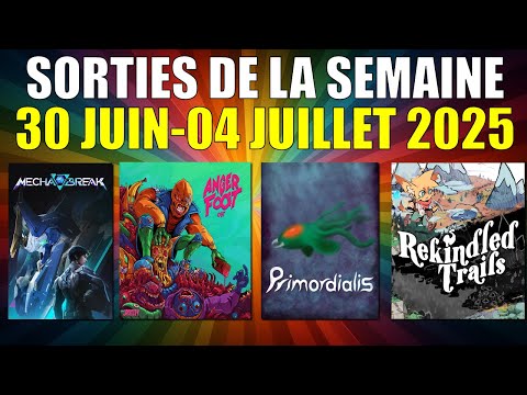 JEUX VIDEO: sorties de la semaine du 30 juin au 4 juillet 2025