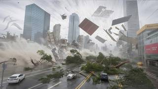 RARE Tornado SLAMS India! Thoothukudi Airport Damaged, Trees Uprooted, Chaos in Tamil Nadu