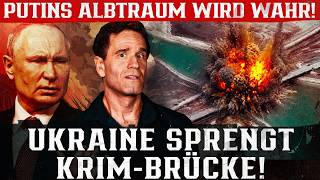 UNFASSBARER DOPPEL-ANGRIFF auf KRIM-BRÜCKE! PUTINS TRUPPEN FLÜCHTEN von Kinburn-Halbinsel!