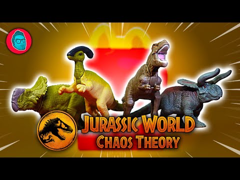 🦖 VAMOS a McDonald's por los DINOSAURIOS de JURASSIC WORLD CHAOS THEORY 🔴