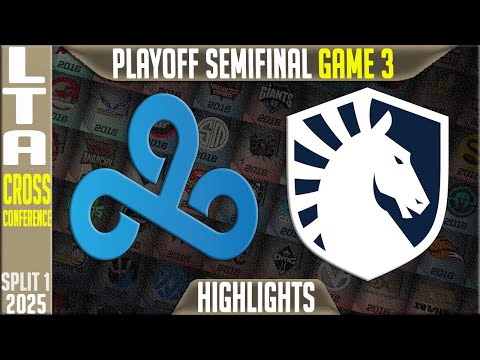 C9 vs TL Highlights Game 3 | LTA Cross Conference Playoffs Semi-finals | Cloud9 vs Team Liquid G3