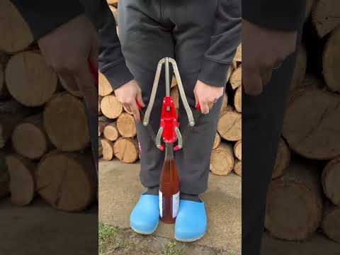 Most Satisfying Wine Bottle Corking Ever! 😍 #asmr