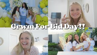 Spend The Morning With Me - GRWM Sorority Bid Day