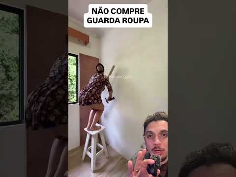 Ao invés de comprar o guarda roupa, porque não montar você mesmo?