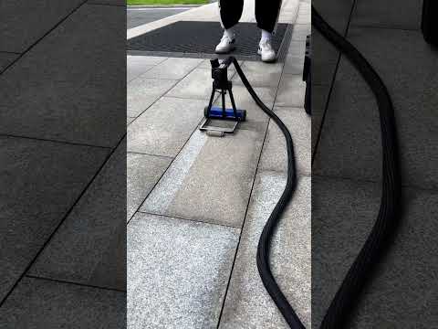 Marble Floor Laser Automated Cleaning SFX 200W Pulse Laser Cleaner #lasercleaner #sfxlaser