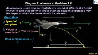 Class 11th | Punjab Board (2025-26) | Chapter 2 | Numerical Problem: 2.8