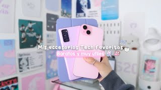 Mis accesorios de tecnología favoritos, muy baratos y útiles de Temu 🩵🧸