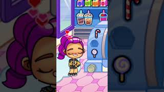 When Rumi wants to eat ice cream🥰#tocaboca #avatarworld #avatarstory #gaming #gameplay #gameshorts