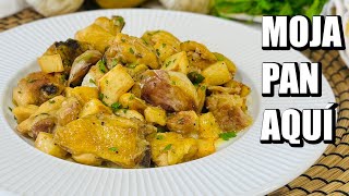 EL POLLO AL AJILLO MÁS JUGOSO Y CON SALSITA ¡imposible no mojar pan!