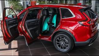 2025 Red Honda CR-V Advance Hybrid AWD - Reliable Family SUV in Detail