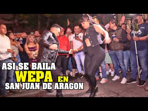 QUIEN DICE QUE NO SE BAILA WEPA EN SAN JUAN DE ARAGON // ESTO PASO AL TOCAR UNA WEPA FANIA 97