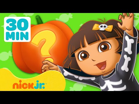 Guess the Halloween Pumpkin Carving! 🎃 w/PAW Patrol, Dora & MORE | 30 Minute Compilation | Nick Jr.