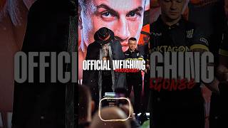 Official WEIGHING ⚖️ #oktagon86