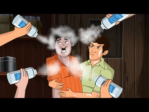 जादुई पाउडर  | hindi story | kahaniyan | Comedy cartoon | cartoon story