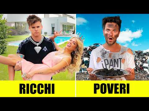 RICCHI VS POVERI💲 - LA SFIDA FINALE - iPantellas & Ludovica Pagani