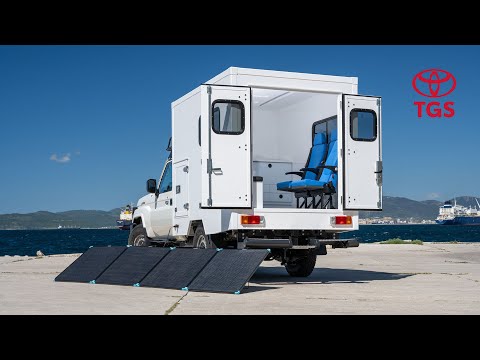 Land Cruiser 70 Series - Solar Powered Mobile Clinic Pod